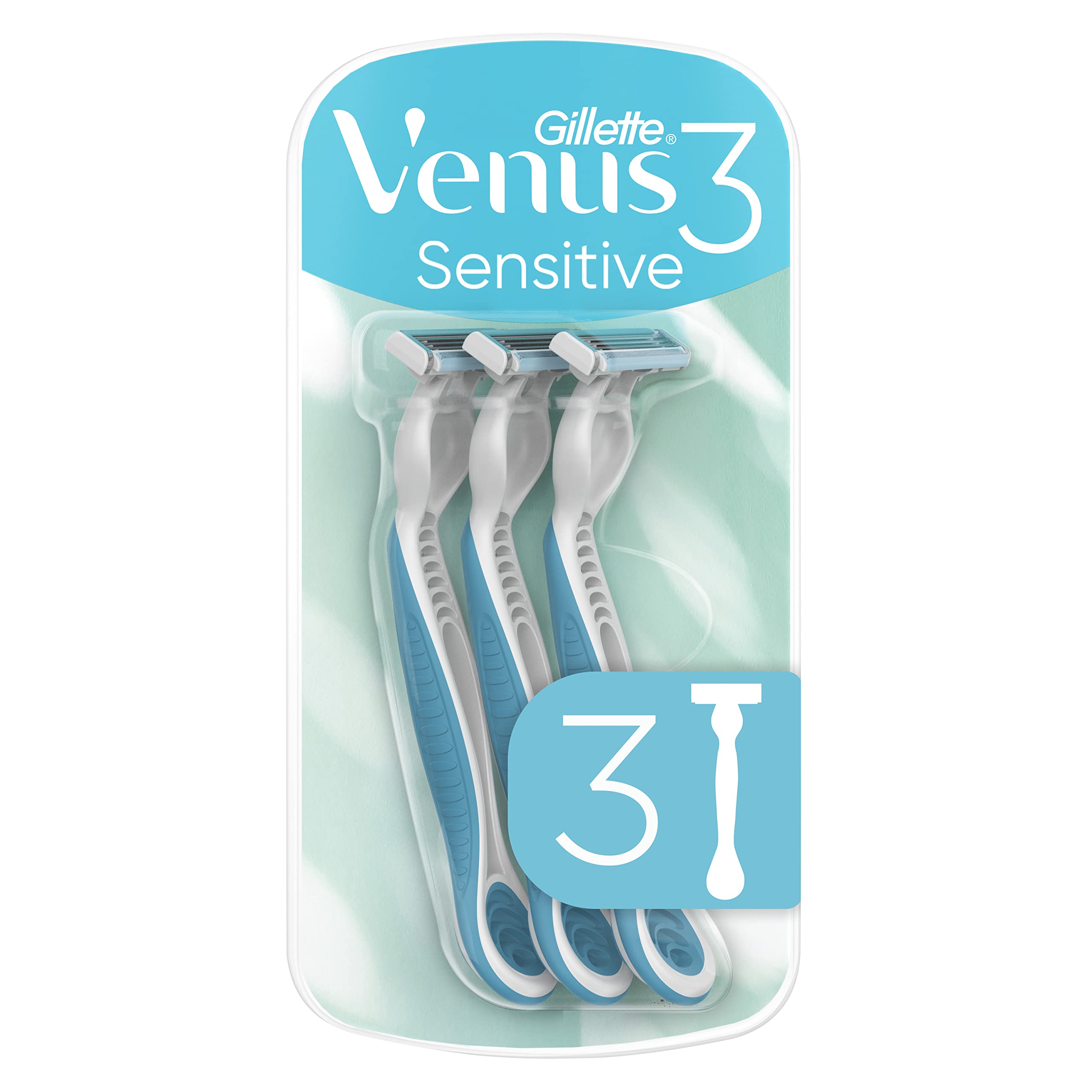 gillette-venus-sensitive-einwegrasierer-damen-3-st-ck-blau image 1