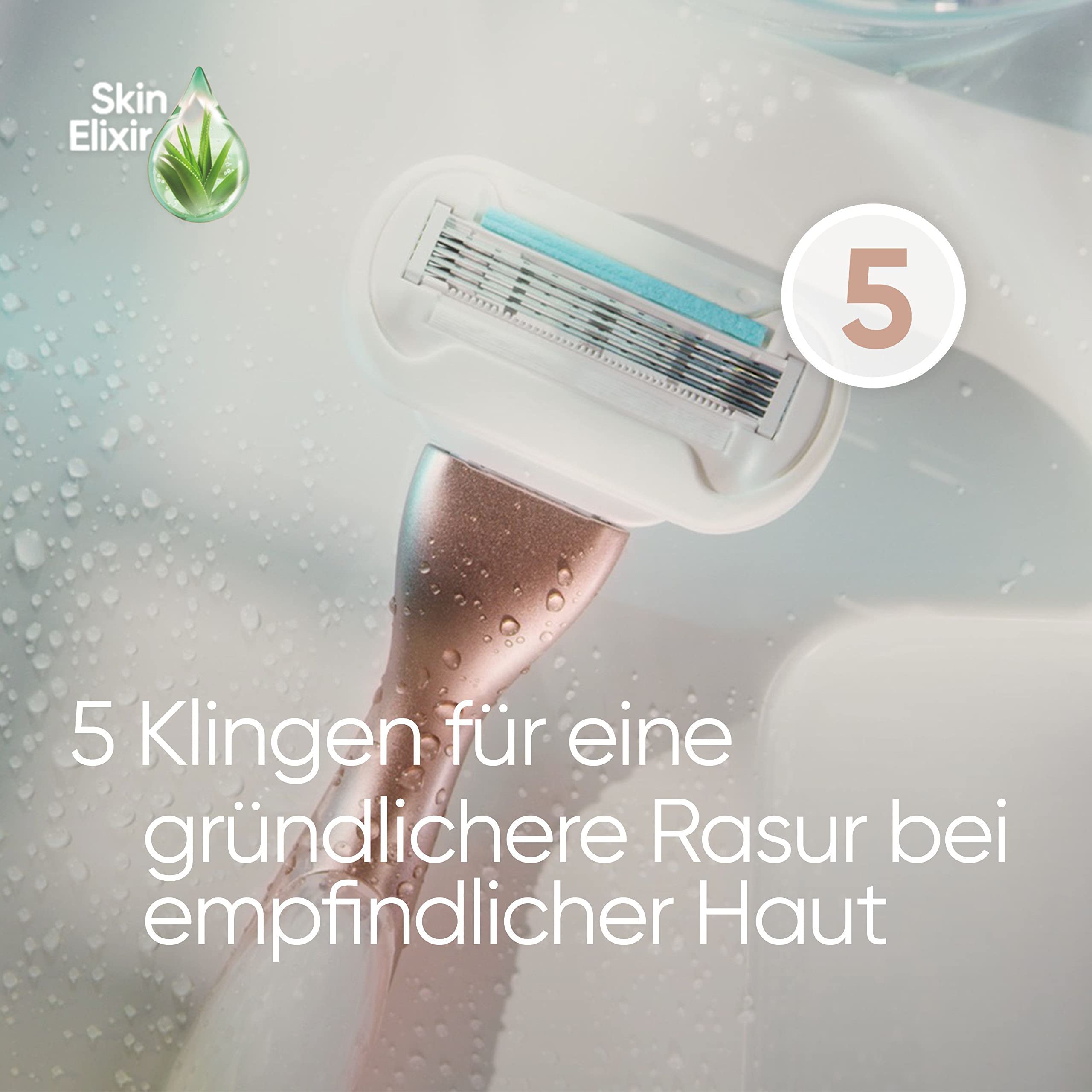gillette-venus-deluxe-smooth-sensitive-rasierer-ros-gold-1-klinge image 2