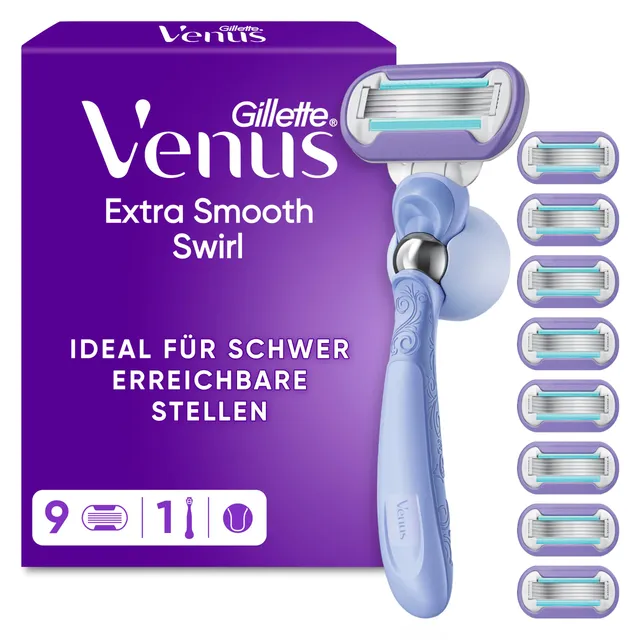 gillette-venus-extra-smooth-swirl-rasierer-lila-5-klingen image 1
