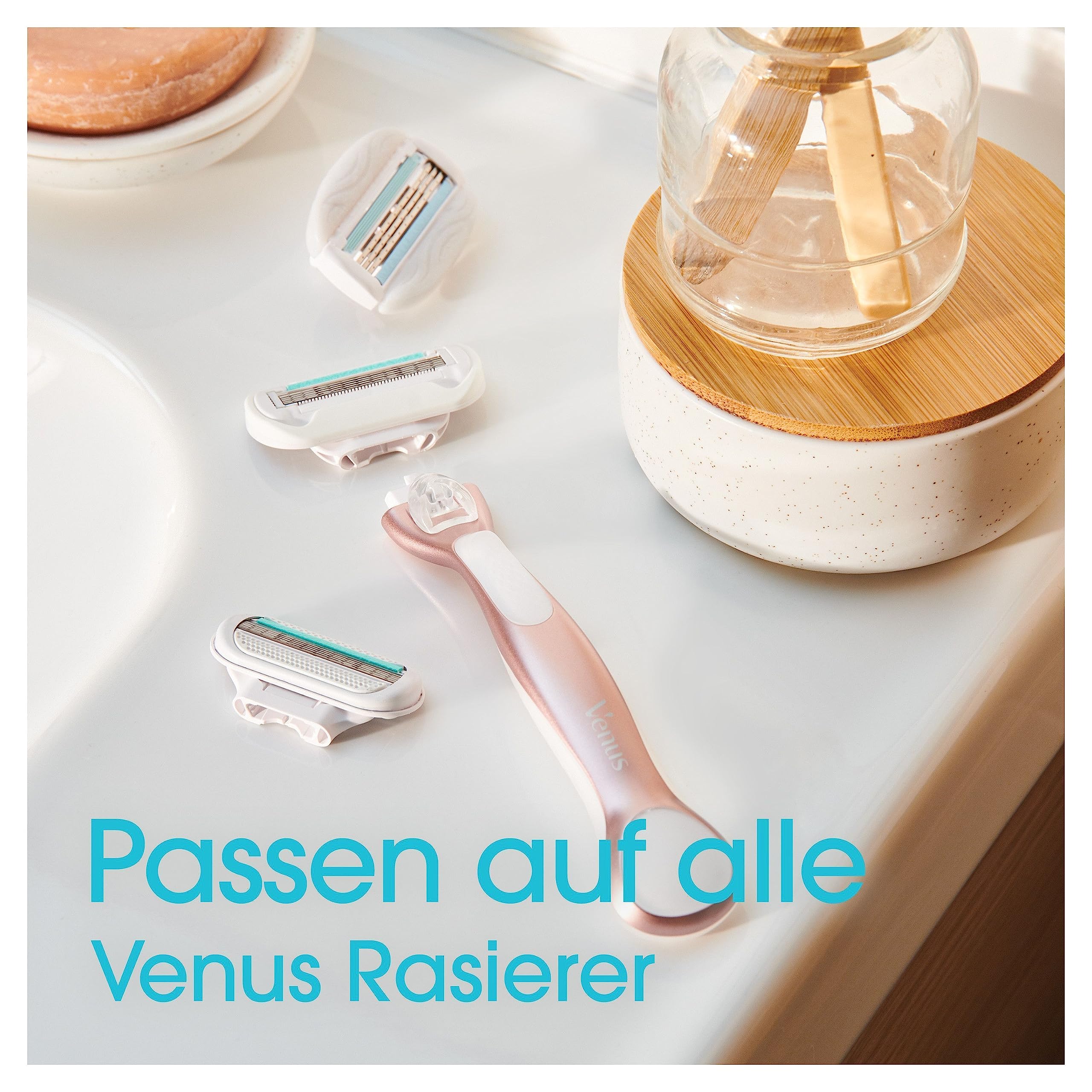 gillette-venus-smooth-sensitive-rasierer-rosegold-5-klingen-3 image 5