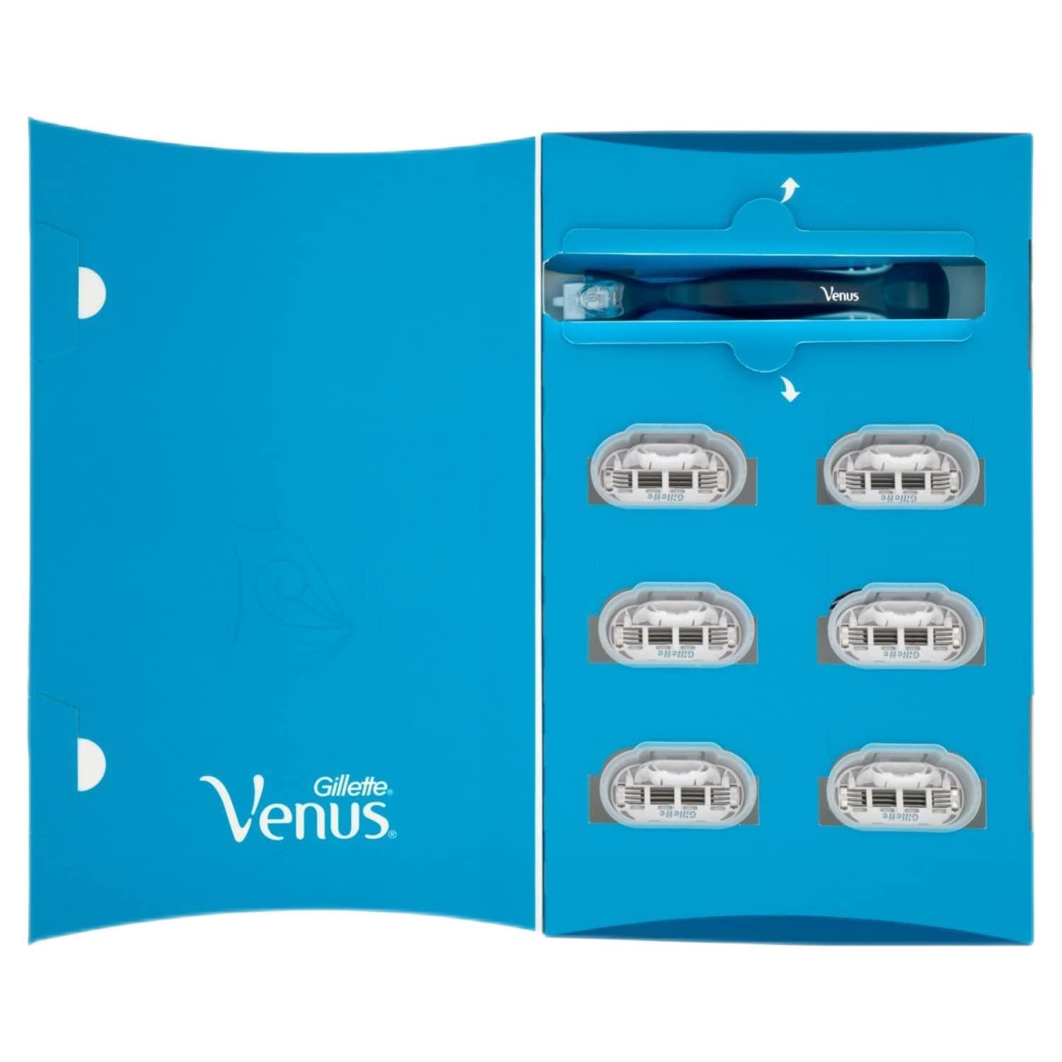 gillette-venus-smooth-damenrasierer-set-3-klingen-6-klingen image 1