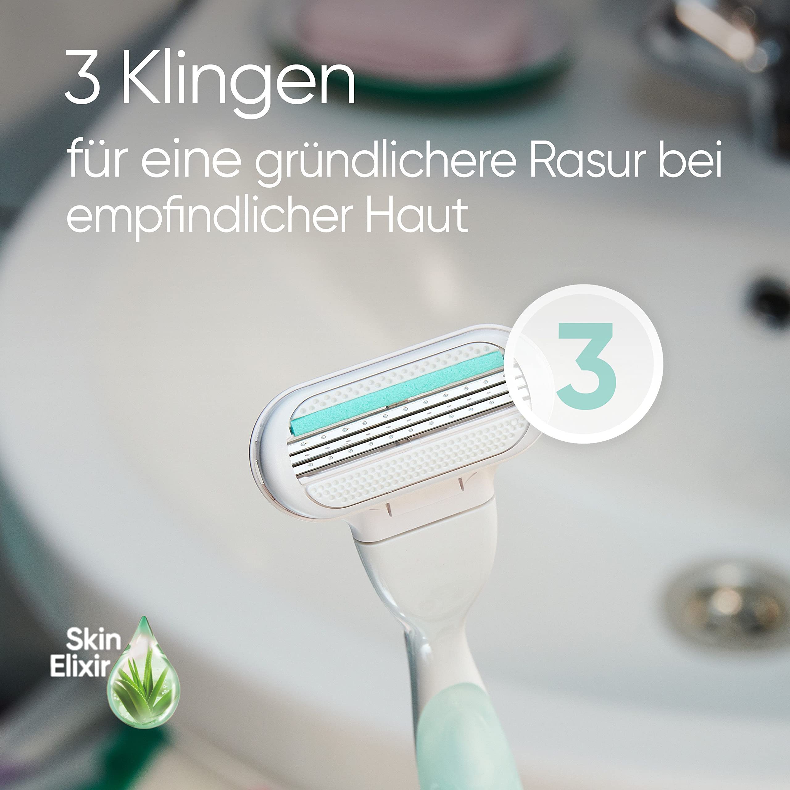 gillette-venus-smooth-sensitive-rasierer-2-klingen image 2
