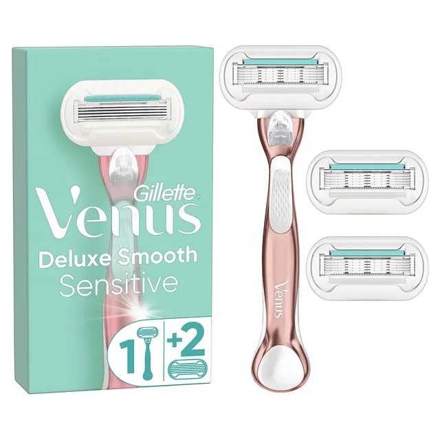 gillette-venus-smooth-sensitive-rasierer-rosegold-5-klingen-3 image 1
