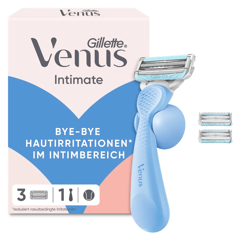gillette-venus-intimate-intimrasierer-damen-hellblau-aloe image 1