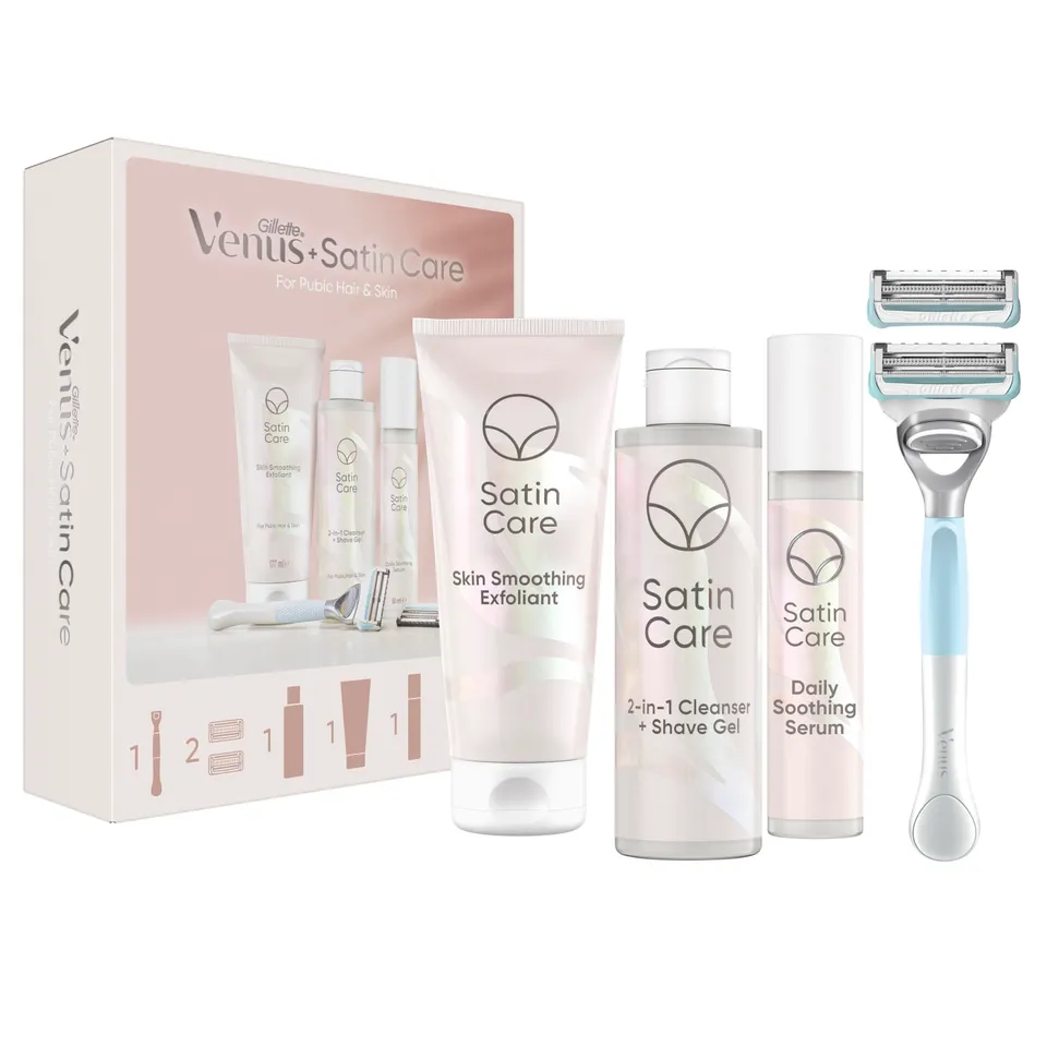 gillette-venus-intimrasur-set-rasierer-gel-peeling-serum image 1