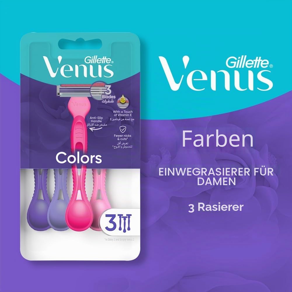 gillette-simply-venus-3-einwegrasierer-3-st-ck-pink-3-klingen image 2
