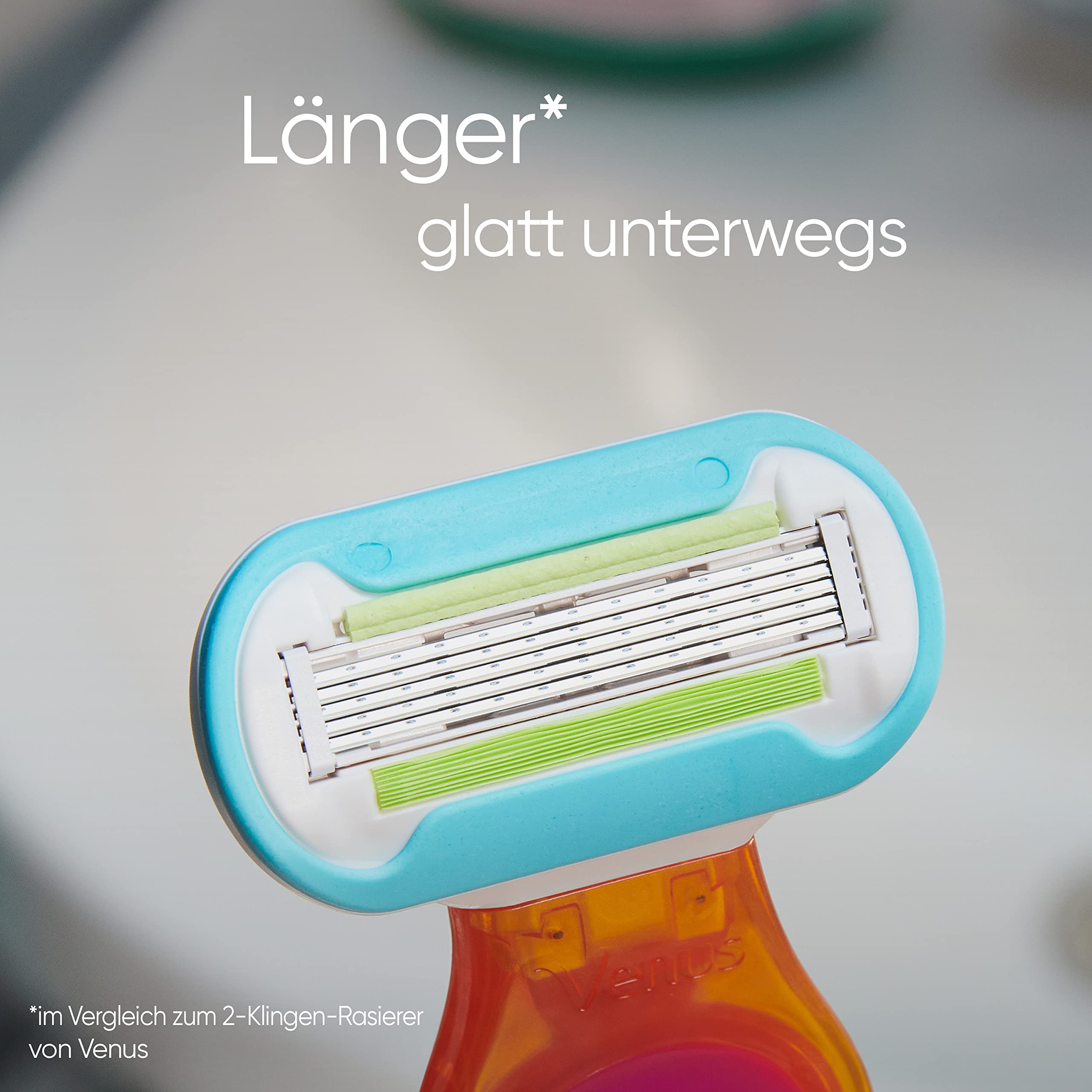 gillette-venus-extra-smooth-snap-rasierer-rosa-5-klingen-reise-etui image 3
