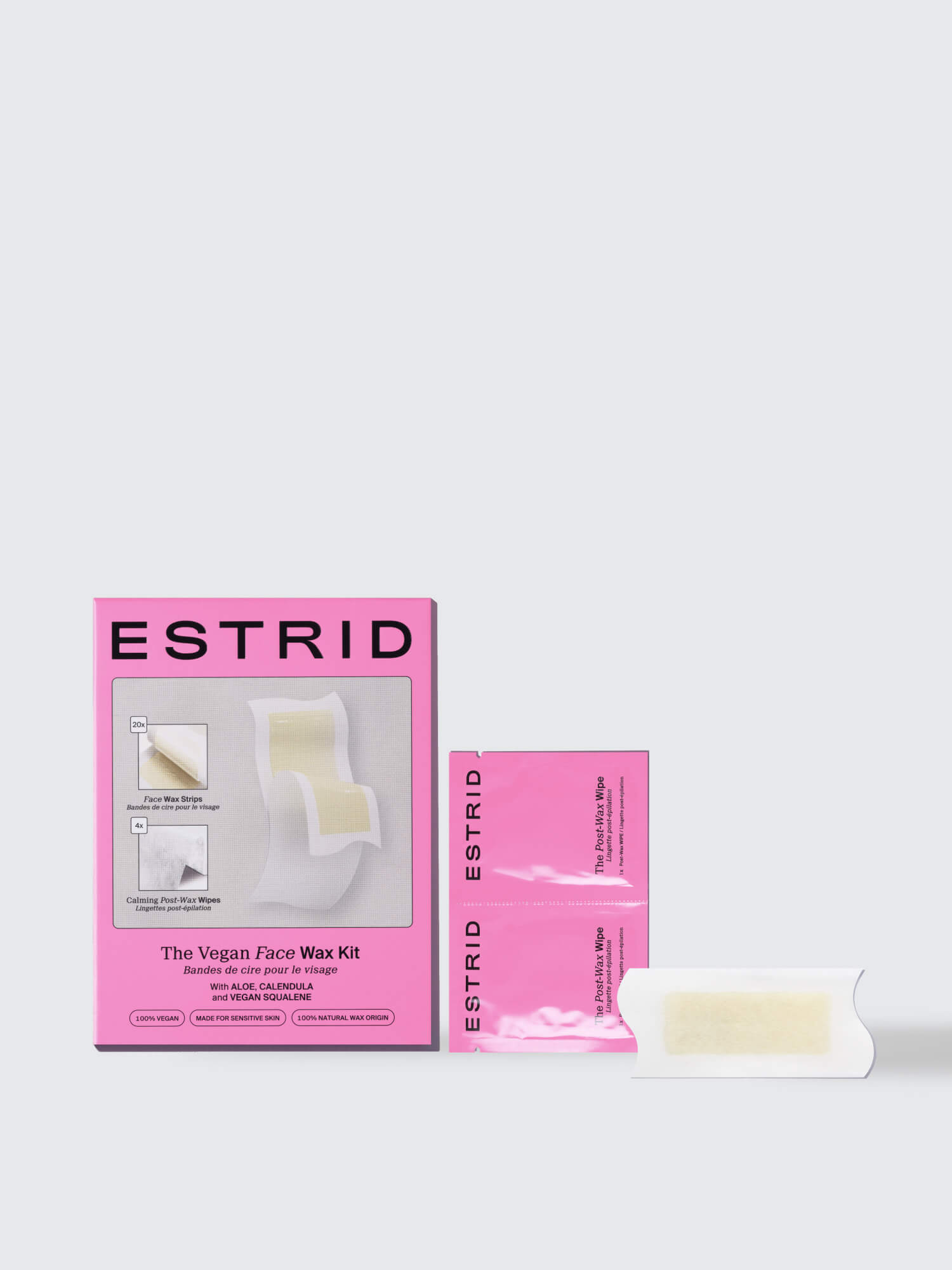 estrid-waxing-vegan-face-wax-kit-gesichtswachs-streifen-vegan image 2