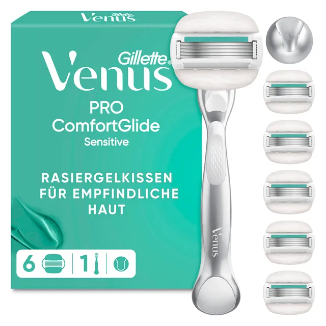gillette-venus-pro-comfortglide-sensitive-rasierer-metall-6k image 1
