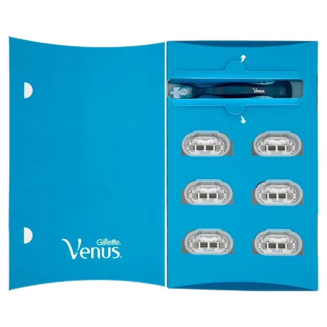 gillette-venus-smooth-damenrasierer-set-3-klingen-6-klingen image 1