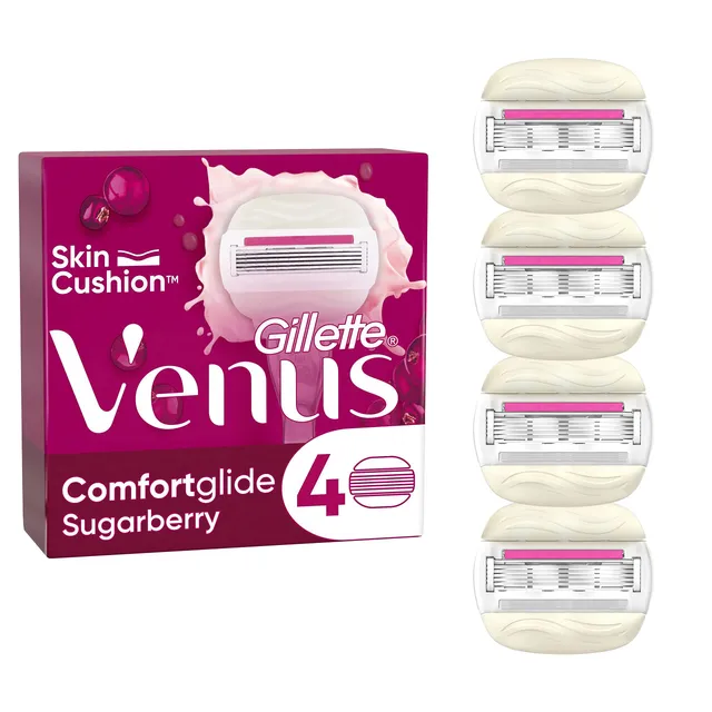 gillette-venus-comfortglide-sugarberry-rasierklingen-4-st-ck image 1