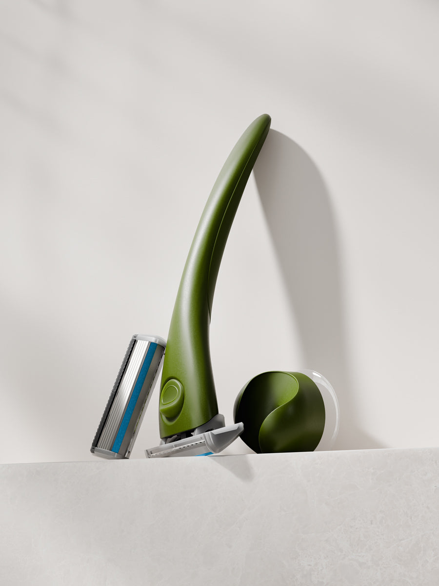 estrid-shaving-face-razor-starter-kit-gesicht-chrome-5-klingen image 4