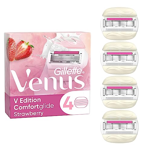 gillette-venus-comfortglide-strawberry-ersatzklingen-4er-5-klingen-erdbeere image 7