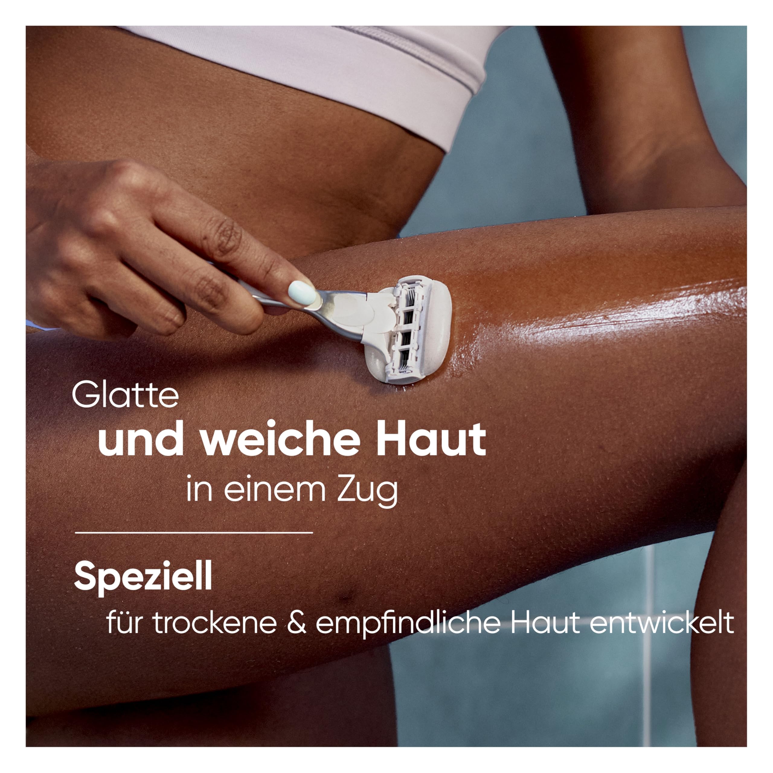 gillette-venus-pro-comfortglide-rasierer-damen-silber-6-klingen image 2
