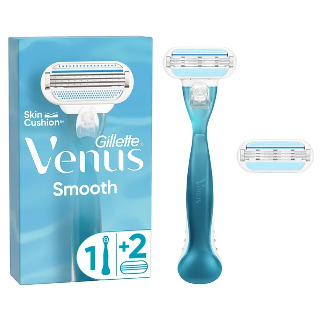 gillette-venus-smooth-rasierer-2-klingen-3-klingen image 1