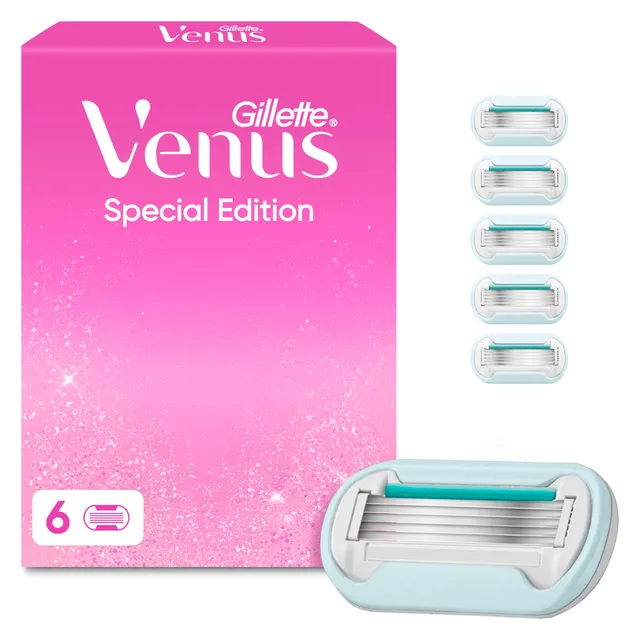 gillette-venus-extra-smooth-party-edition-klingen-6-st-grau image 1