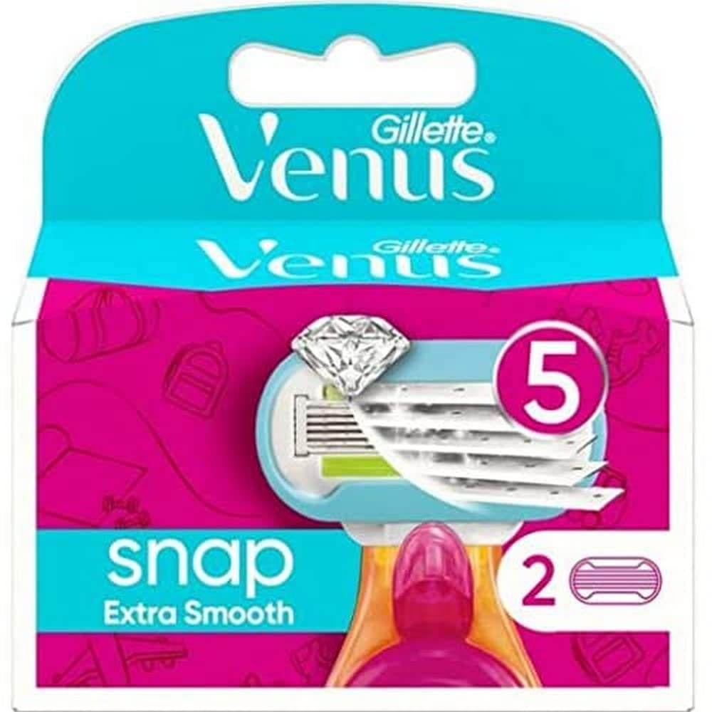 gillette-venus-extra-smooth-snap-rasierer-rosa-5-klingen-reise-etui image 8